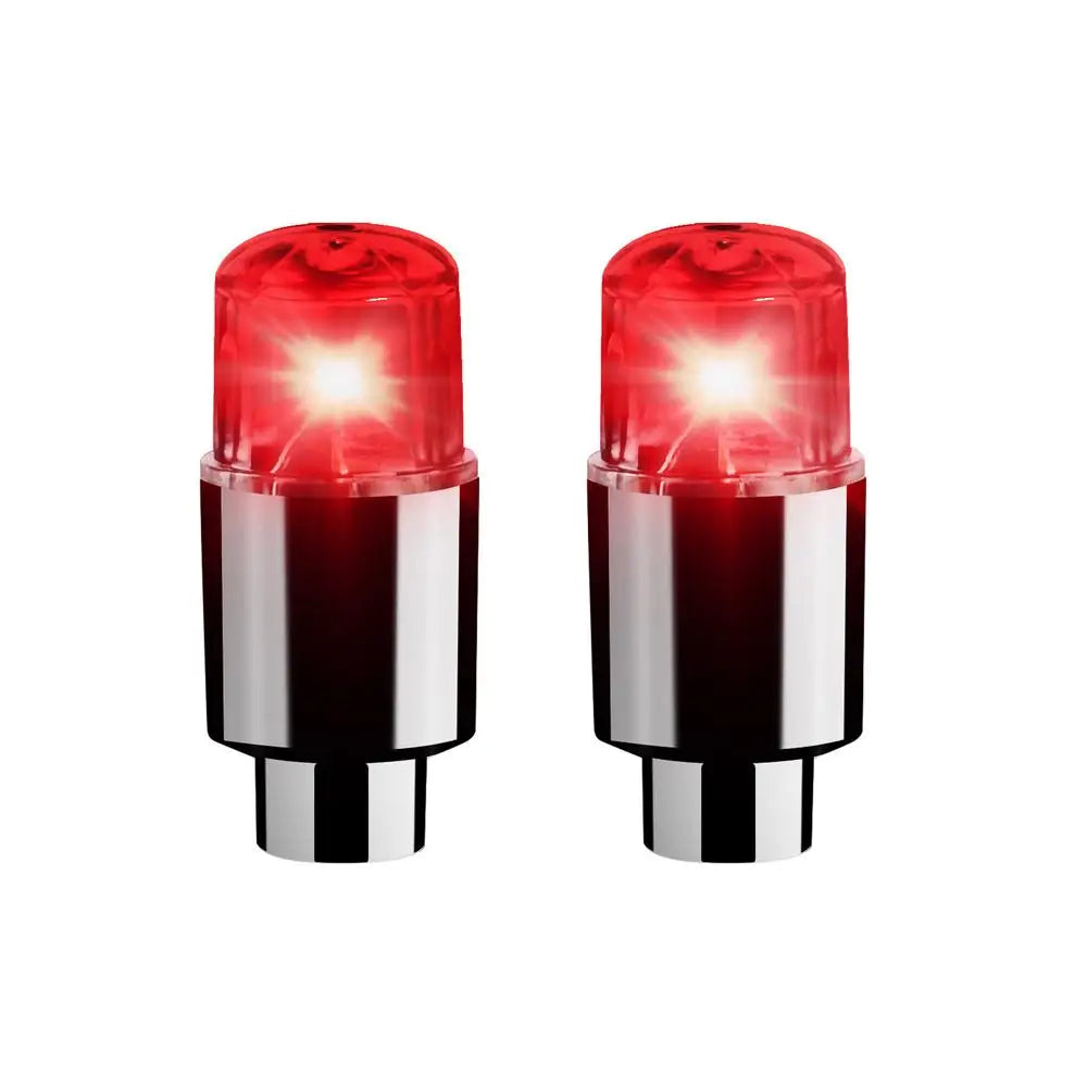 4Pcs Tire Valve Cap Lights Durable Tire Lights For Car