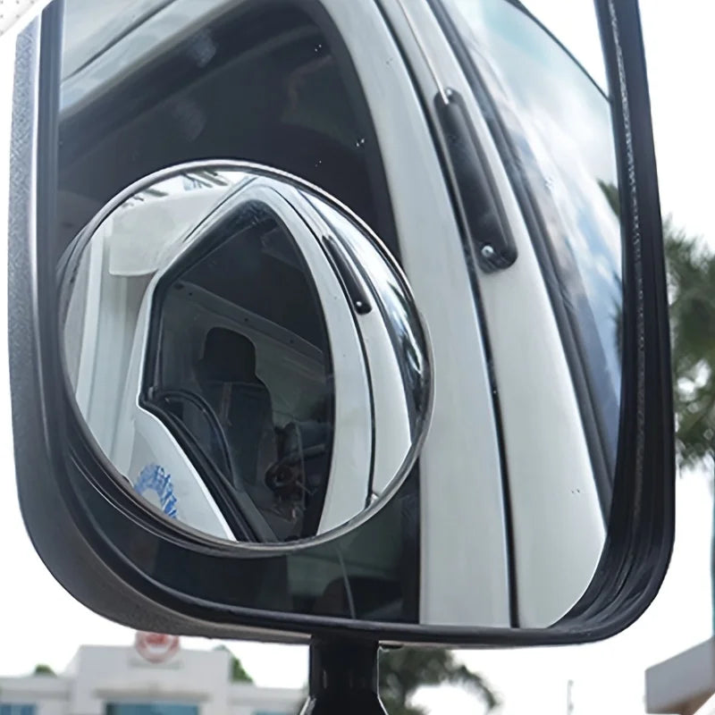 1PC Side Mirrors for Truck Car Blind Spot Mirror Round Convex Wide Angle Waterproof Baby Auto Rear View Mirrors Accessories