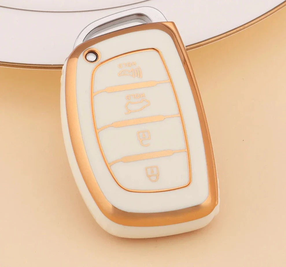 3 4 Button TPU Car Smart Key Case Cover