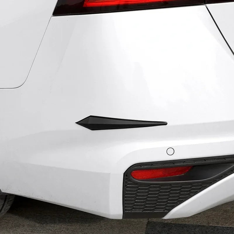 4pcs Car Antis-scratch Protective Sticker Body Bumper Anti-collision Protection  Door Rearview Mirror Edge Guard Rubber Strip