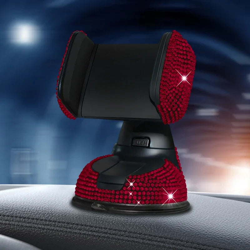 Diamond Cell Phone Holder for Car  Phone Mount