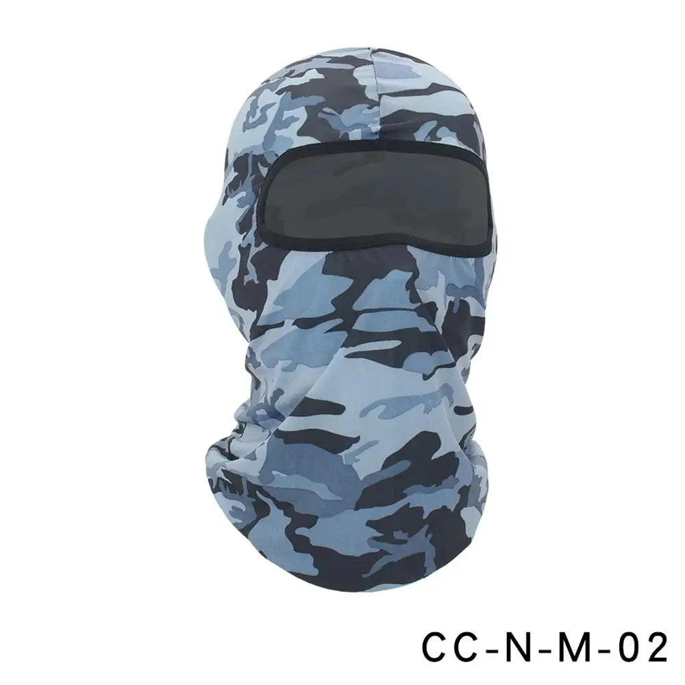Balaclava Motorcycle Face Mask Moto Helmet Bandana Hood Ski Neck Full Face Mask Windproof Dustproof Face Shield Men's Biker Mask