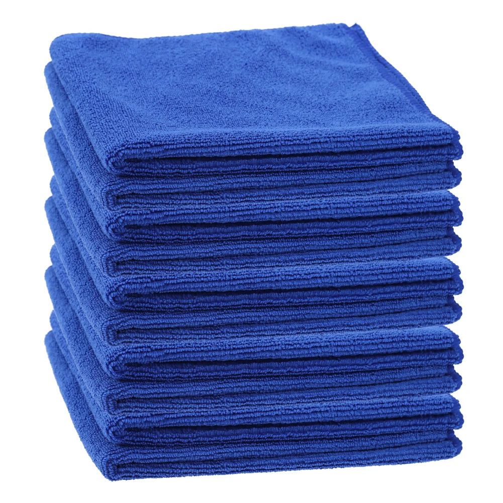 Microfiber Fiber Towel Thickened Car Cleaning Towel Quick Dry Car Wash Cloths Auto Detailing Towels for Auto Valeting Waxing