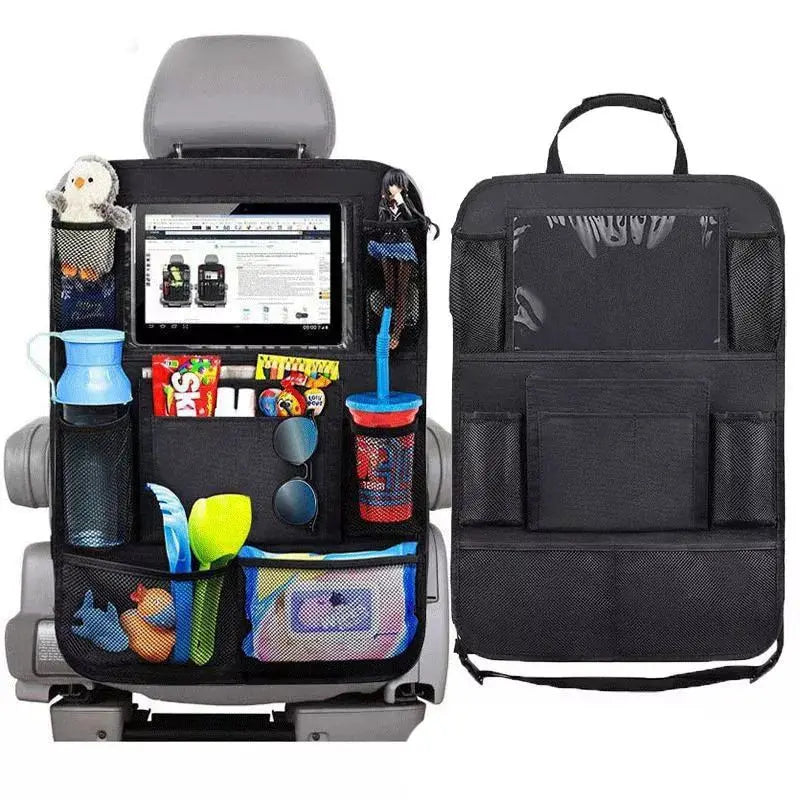 Car Backseat Organizer with Tablet Holder Seat Protector & Storage Pockets