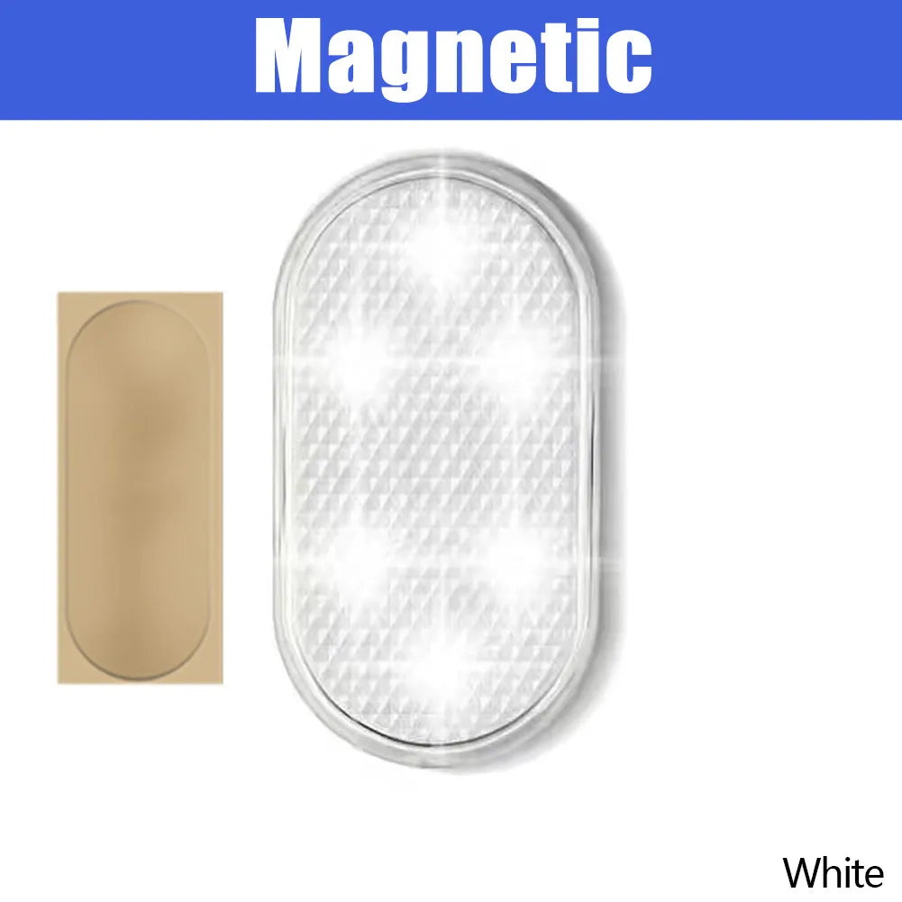 Magnetic Touch Sensor USB LED Car Interior Light