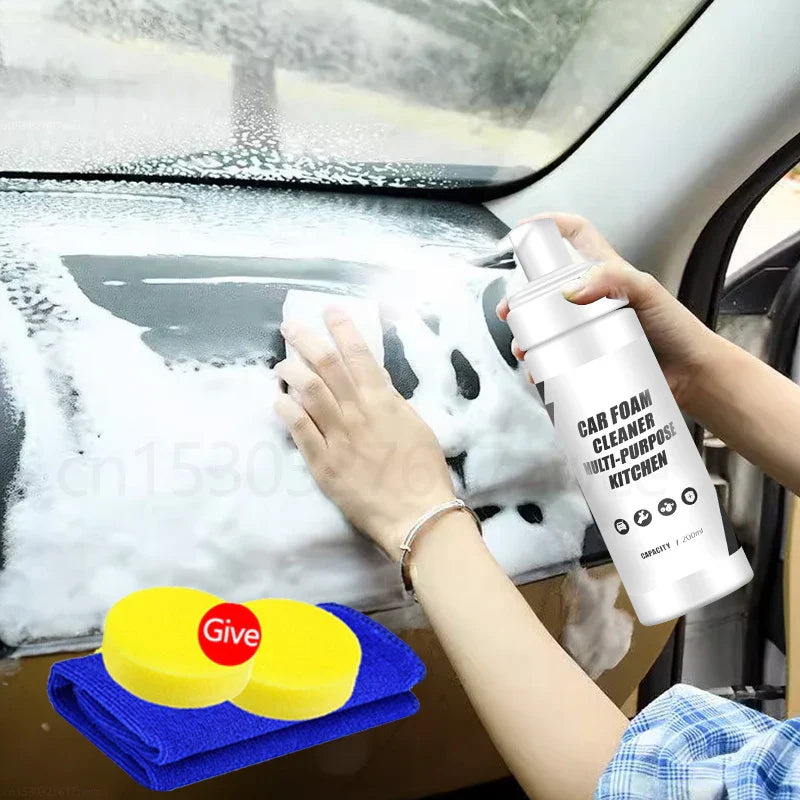 Multi-Purpose Foam Cleaner, Rust Remover, Car Interior Accessories
