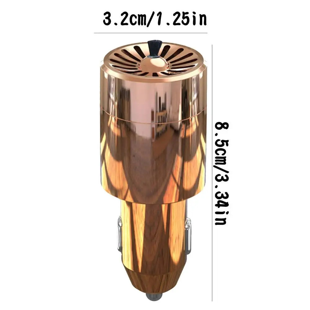 Mini Car Air Purifier – 12V Negative Ion Deodorization & Portable Travel Essential