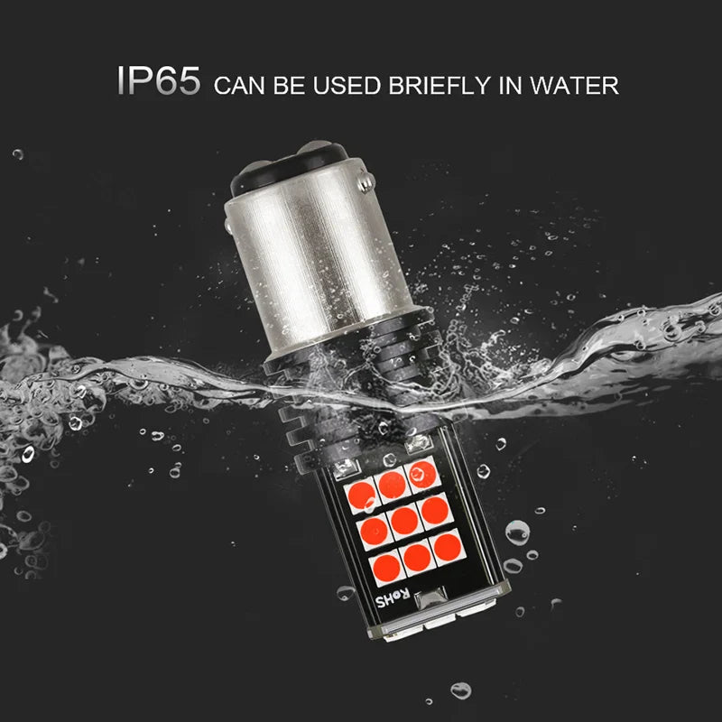 Car Turn Signal Lamp Brake Tail Backup Red Light