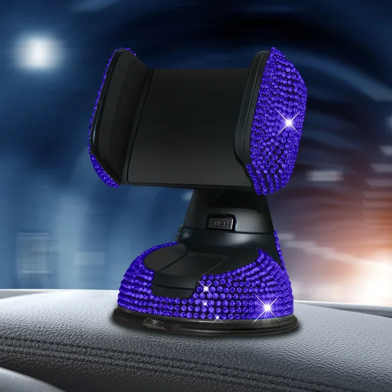 Diamond Cell Phone Holder for Car  Phone Mount
