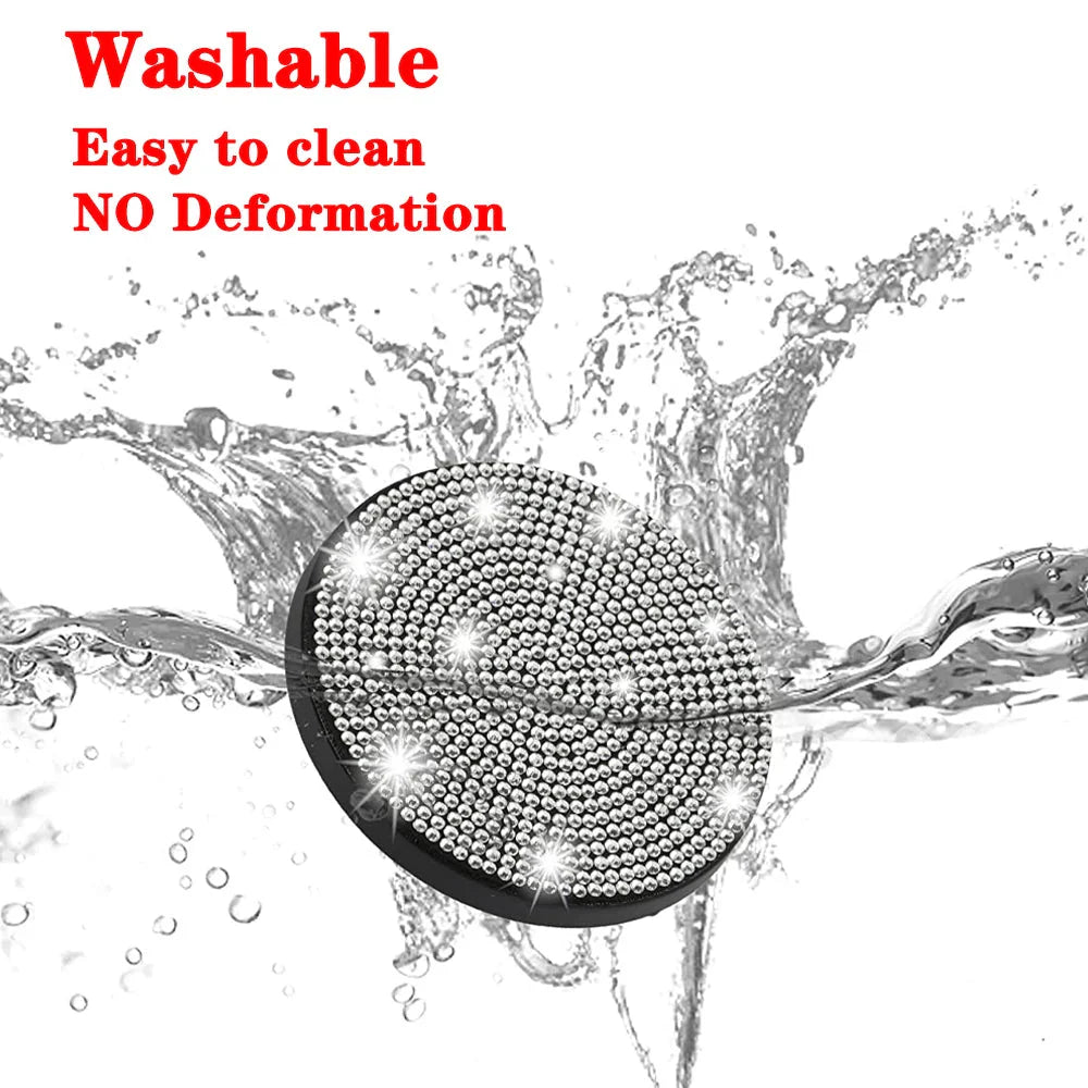 Diamond Car Coaster Water Cup Slot Non-Slip Mat