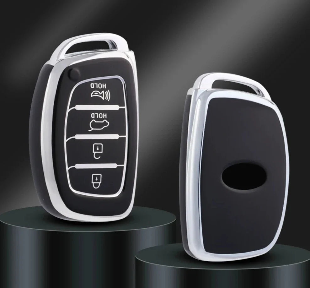 3 4 Button TPU Car Smart Key Case Cover