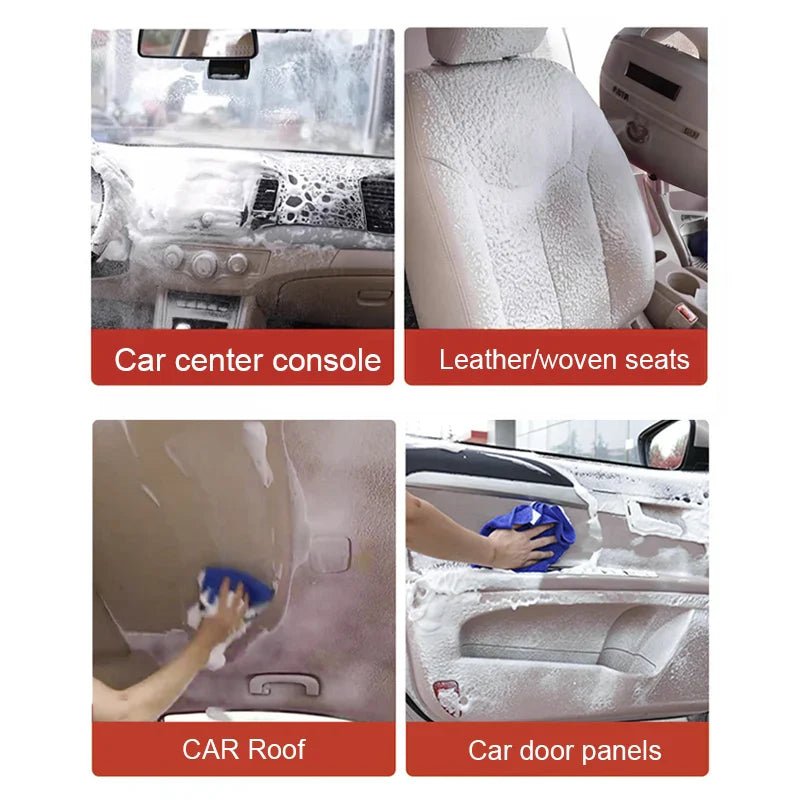 Multi-Purpose Foam Cleaner, Rust Remover, Car Interior Accessories