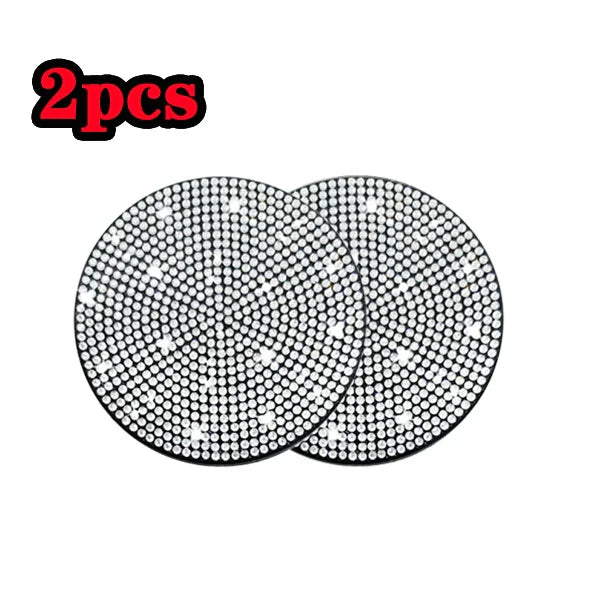 Diamond Car Coaster Water Cup Slot Non-Slip Mat