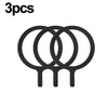 3/5 PC Metal Ring Plate for Magsafe Accessories for iPhone 14 15 Magnetic Mobile Phone Holder Car Wireless Charger Iron Sheet