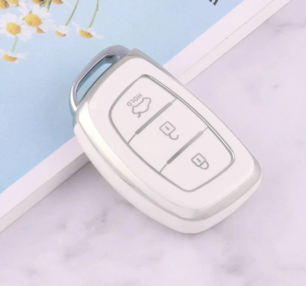 3 4 Button TPU Car Smart Key Case Cover