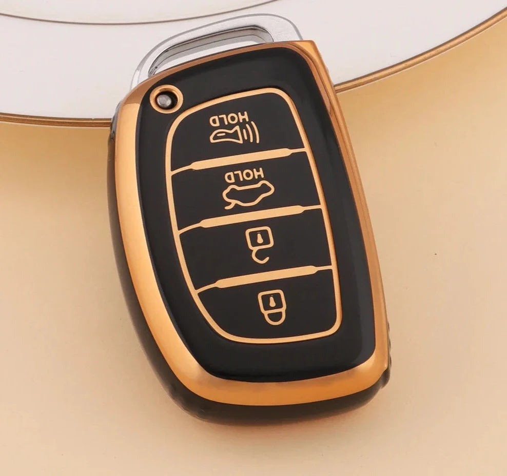 3 4 Button TPU Car Smart Key Case Cover