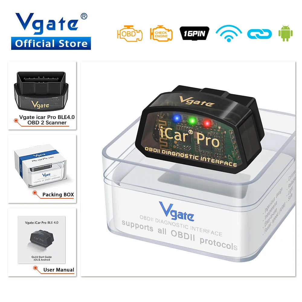 OBD2 Scanner – Smart Car Diagnostic Tool for iPhone & Android