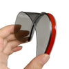 Car Rearview Mirror Rain Eyebrow Carbon Fiber Sun Visor Shade Protector Clear Vision Rain for Car Rearview Covers Accessories