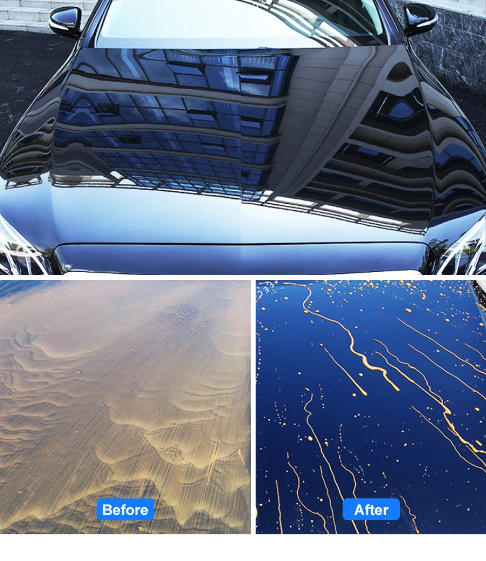 Dpro 9H Ceramic Car Coating Liquid Glass Waterproof Nano Ceramics Paint Care Anti-scratch Hydrophobic Car Detailing Polish Kit