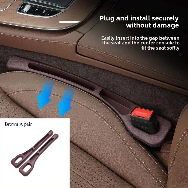Car seat gap plug anti-leak strip Car interior accessories Seat invisible storage box filling strip general guide