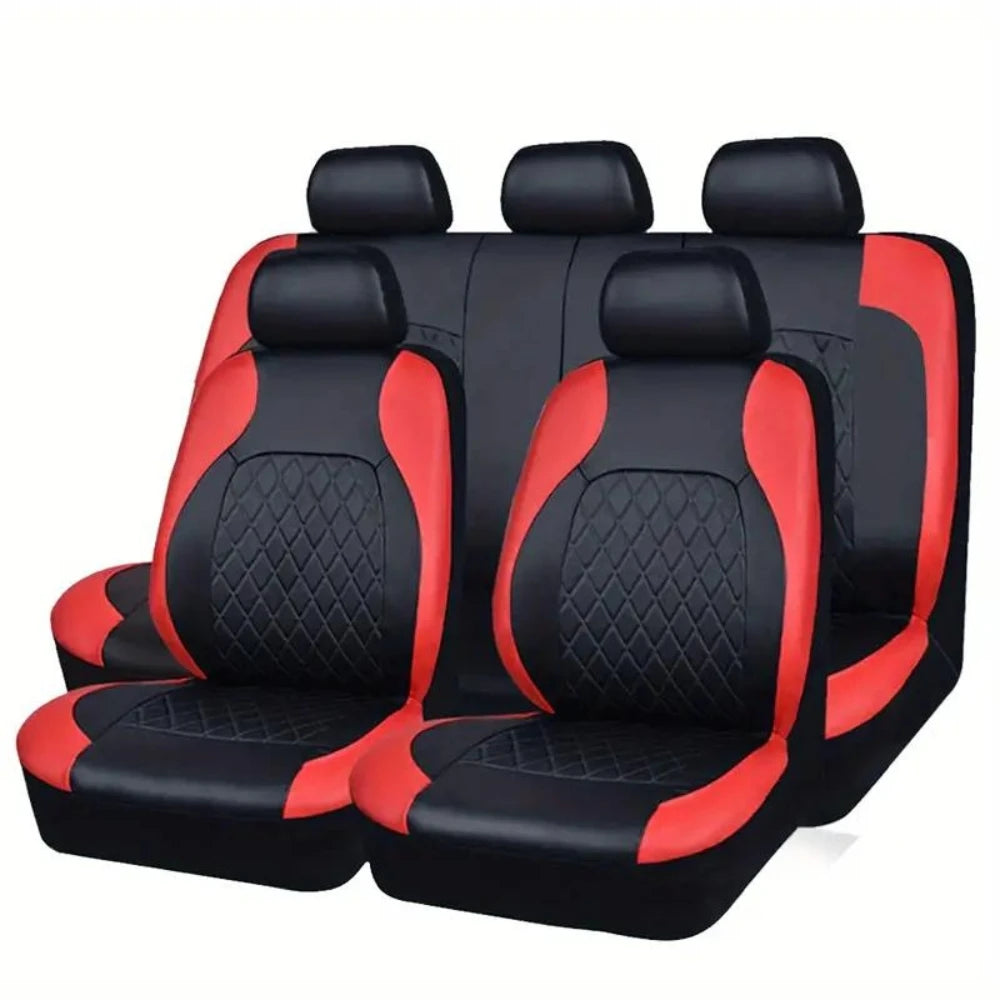 Universal Car Seat Covers Black Fashions Sports Seat Covers PVC