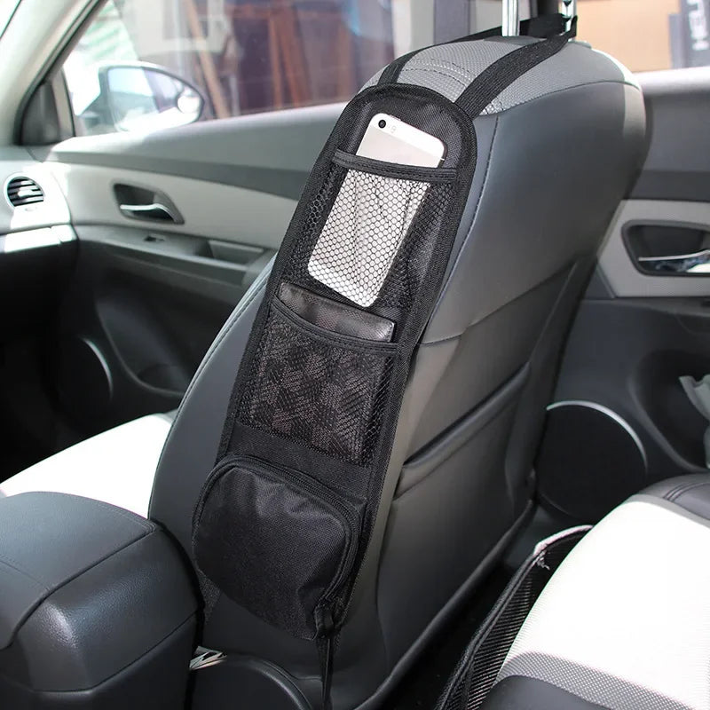Car Backseat Organizer with Tablet Holder Seat Protector & Storage Pockets