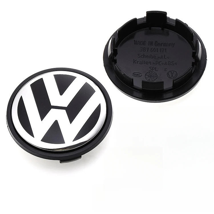 4pcs Suitable for Volkswagen Wheel Hub Caps 65mmWheel Hub Center Cap 55mm 56mm 70mmTire Decoration Cap Logo