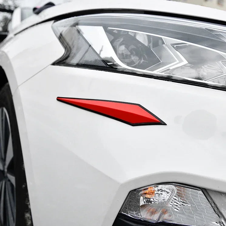 4pcs Car Antis-scratch Protective Sticker Body Bumper Anti-collision Protection  Door Rearview Mirror Edge Guard Rubber Strip