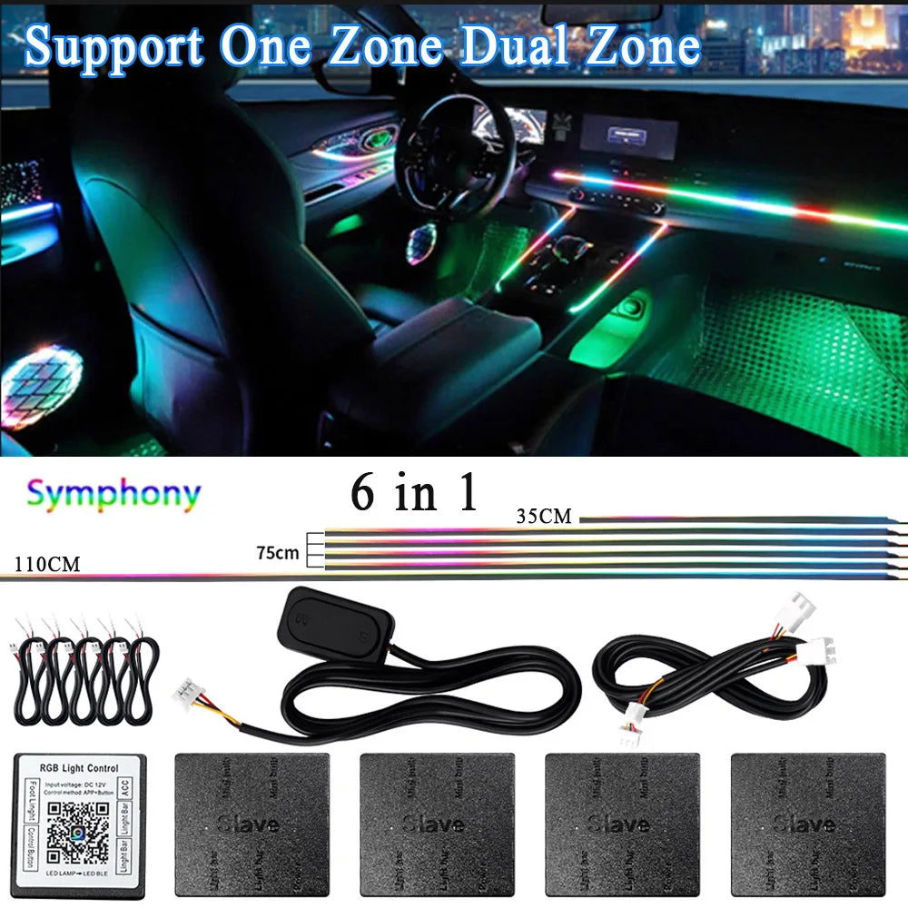 EliteRide AmbientGlow™ – Interior LED Lighting Kit