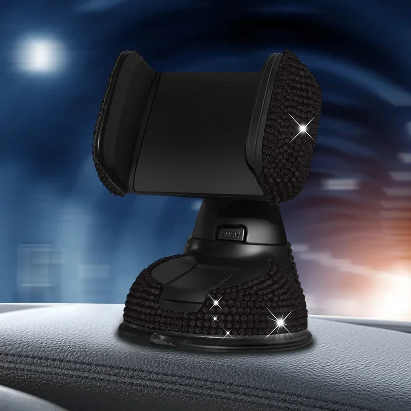 Diamond Cell Phone Holder for Car  Phone Mount