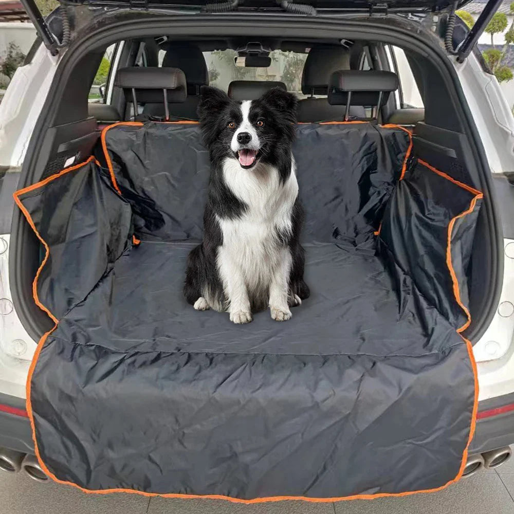 Waterproof Trunk Seat Cover for Back Cargo Area, Universal Fit