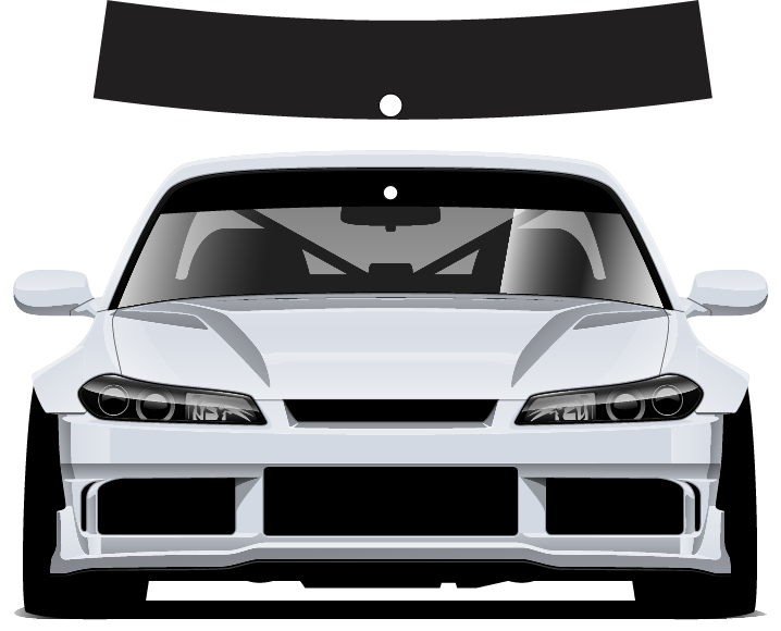 UNIVERSAL SUN STRIP WITH RAIN SENSOR CUT OUT 140cm 150cm 160cm