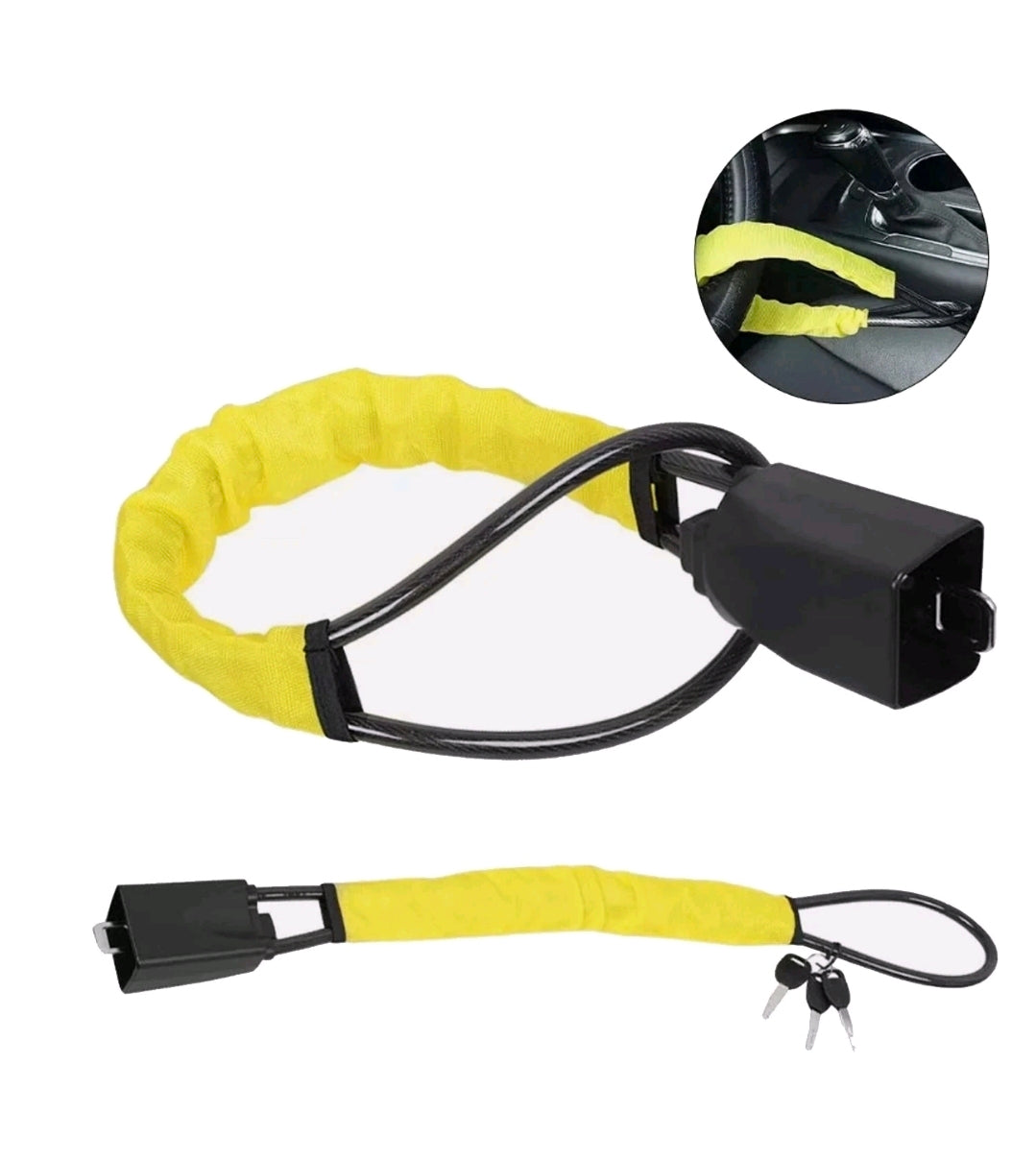 Steering Wheel Lock Titan Lock Car Accessories Anti-Theft Device High Visibility