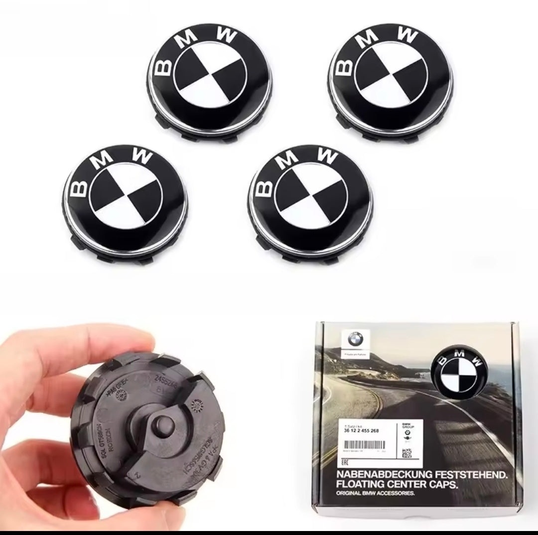 BMW – Floating Alloy Wheel Centre Caps (4PCS Set)