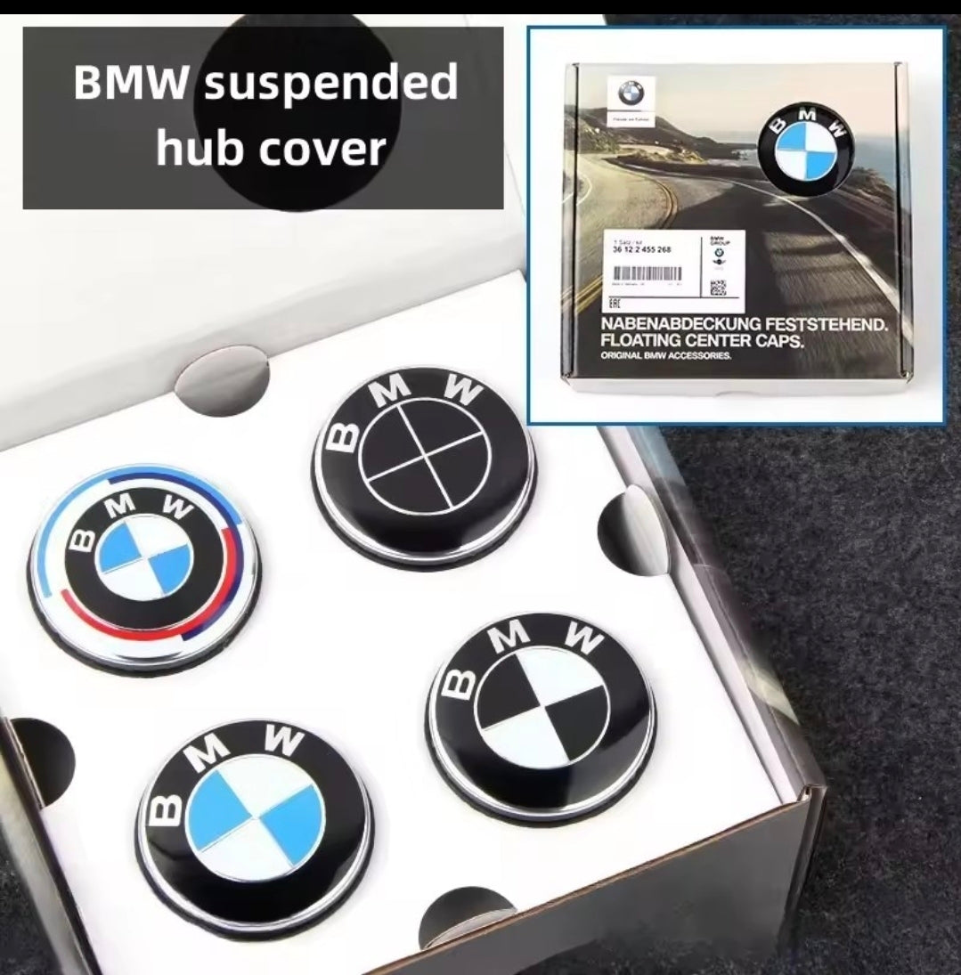 BMW – Floating Alloy Wheel Centre Caps (4PCS Set)