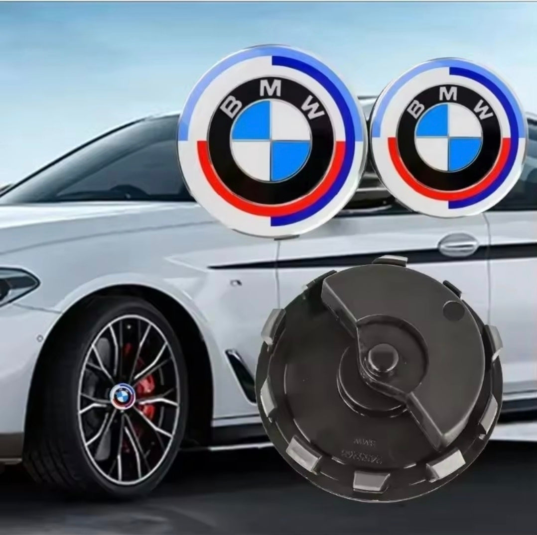 BMW – Floating Alloy Wheel Centre Caps (4PCS Set)