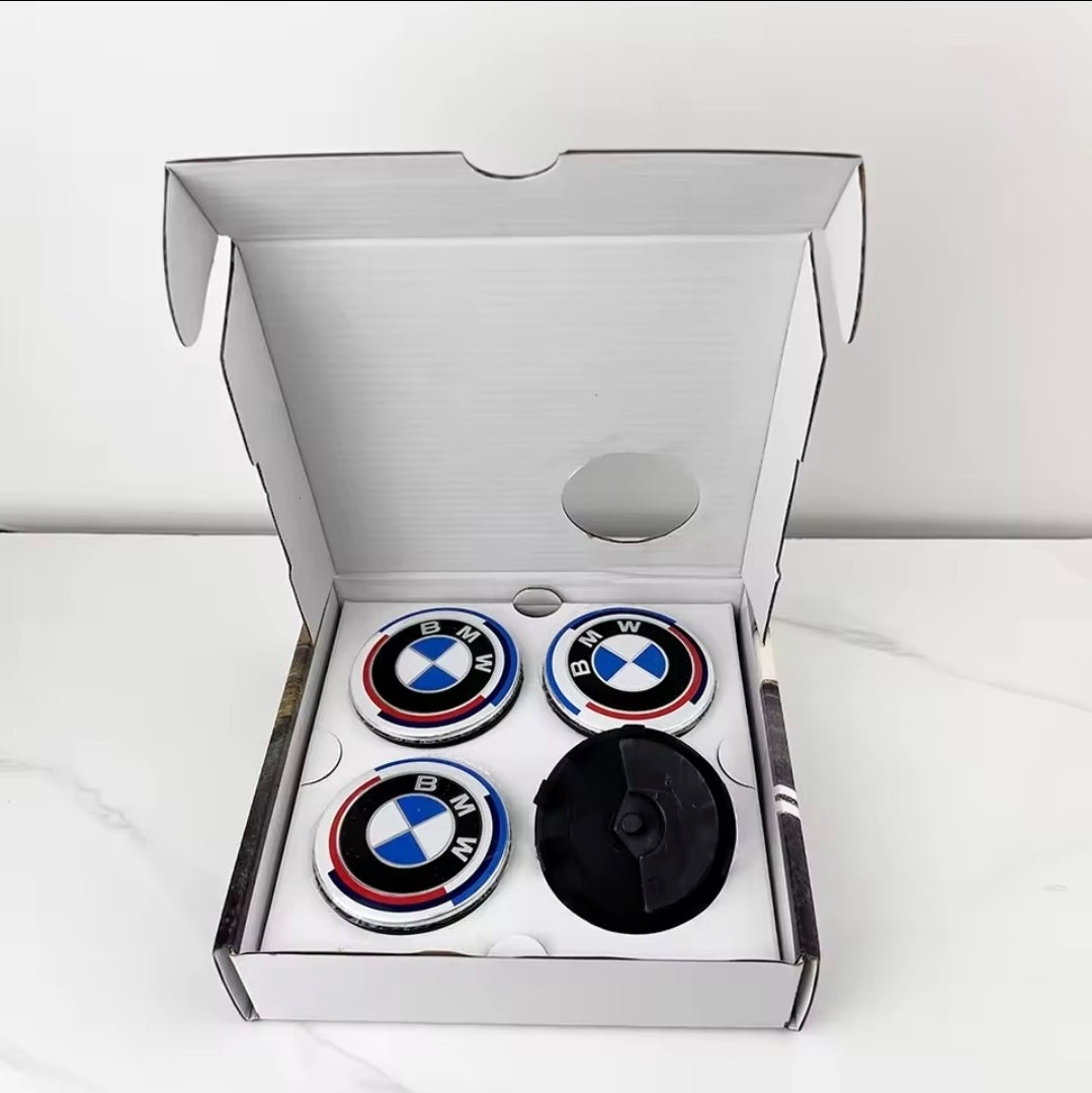 BMW – Floating Alloy Wheel Centre Caps (4PCS Set)