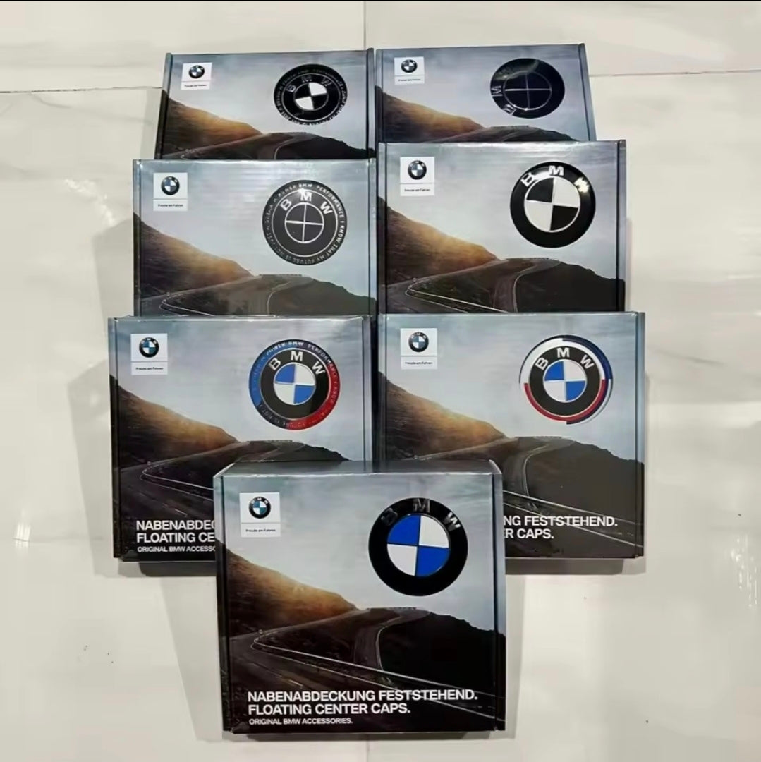 BMW – Floating Alloy Wheel Centre Caps (4PCS Set)