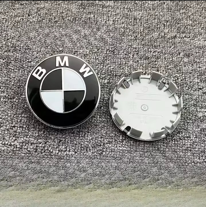 BMW GROUP 4Pcs 56/68mm Car Wheel Centre Hub Cap For BMW E87 M Performance E36 E46 E60 E90 E91 E92 E93 F30 F20 M3
