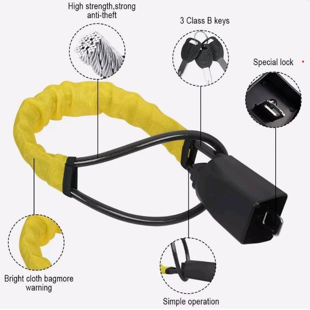 Steering Wheel Lock Titan Lock Car Accessories Anti-Theft Device High Visibility