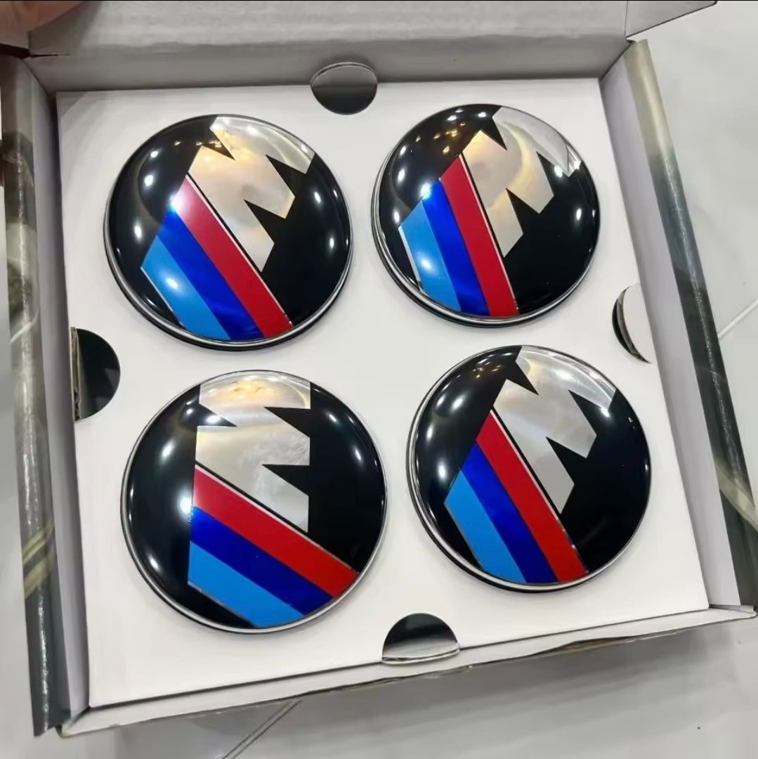 BMW – Floating Alloy Wheel Centre Caps (4PCS Set)