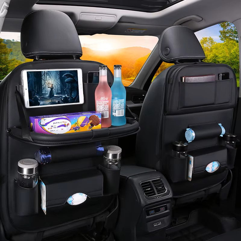 Car Seat Back Organizer with Foldable Table try